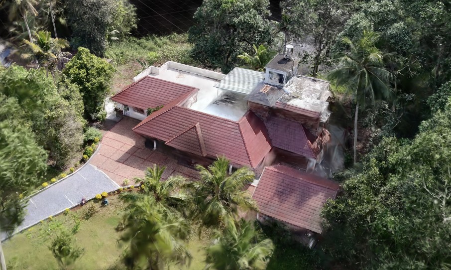Example aerial 3D capture of a property