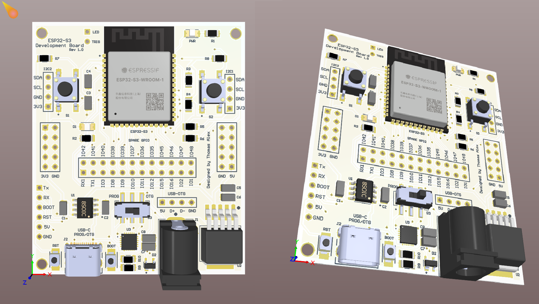 ESP32-S3 Breakout Board